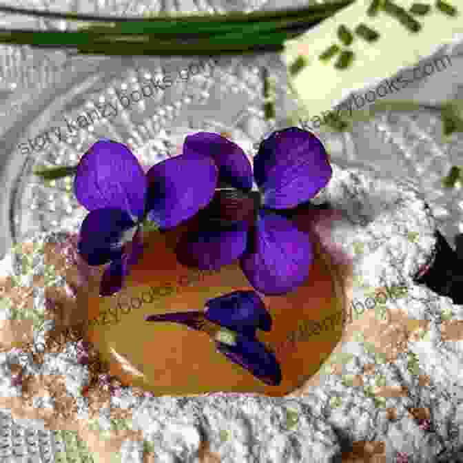 A Beautifully Plated Dish, Elegantly Garnished With Edible Flowers Quick And Easy Ketogenic Diet Slow Cooker Cookbook For Beginners: Hearty Dishes You Ll Love