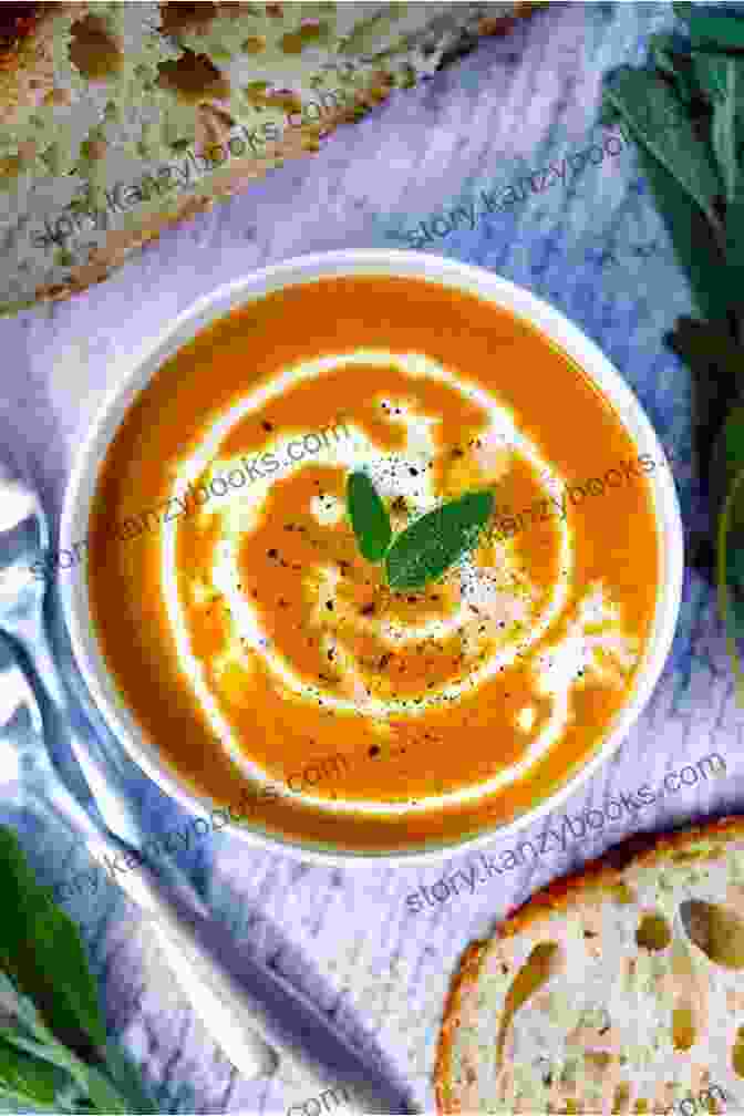 A Bowl Of Creamy Pumpkin Spice Soup Garnished With A Sprinkle Of Pumpkin Seeds And A Drizzle Of Olive Oil The Pumpkin Spice Cookbook: Over 20 Delicious And Easy To Make Recipes For The Pumpkin Spice Love In Your Life