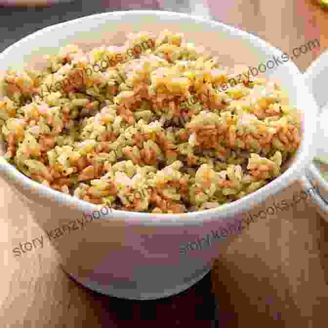 A Close Up Image Of Fluffy And Flavorful Brown Rice Hello 365 Pineapple Recipes: Best Pineapple Cookbook Ever For Beginners Tropical Cookbook Brown Rice Recipe Carrot Cake Recipe Fried Rice Recipe Punch Recipe Rice Pudding Recipe 1