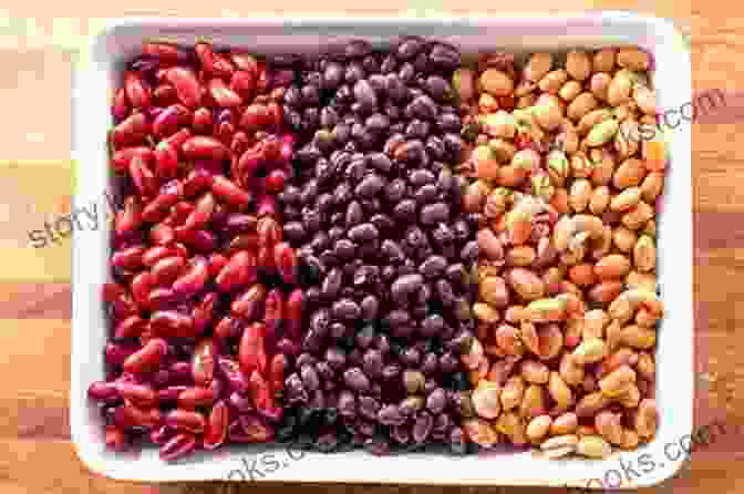 A Colorful Assortment Of Beans, Including Kidney Beans, Black Beans, Pinto Beans, And Navy Beans Beans Beans The Magical Fruit: Cooking With Beans High Protien Low Fat Recipes