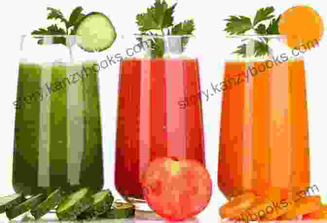 A Colorful Display Of Fruit And Vegetable Juices Juicing With Kids: Your Guide To Family Friendly Juicing Plus Recipes