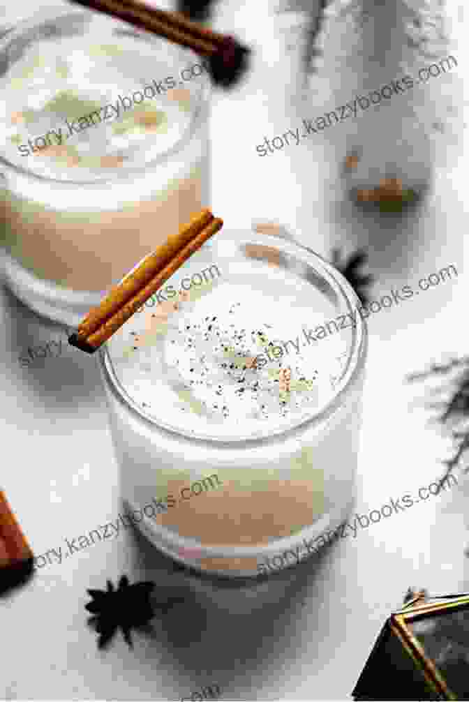 A Glass Of Creamy Gingerbread Eggnog Topped With Whipped Cream And Nutmeg Delicious Slow Cooker Recipes For The Christmas Season 2024 (Christmas Slow Cooker Recipes 1)