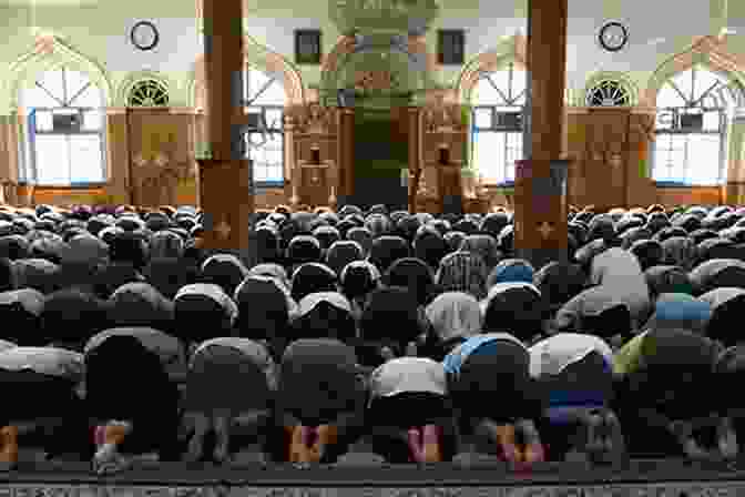 A Group Of Muslims Praying In A Mosque To Be A European Muslim