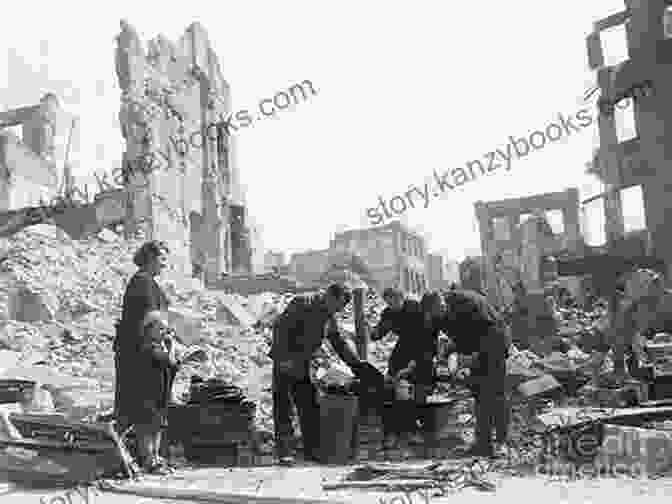 A Group Of Survivors Standing Amidst The Ruins Of The Zombie Zone. A To Z Mysteries: The Zombie Zone