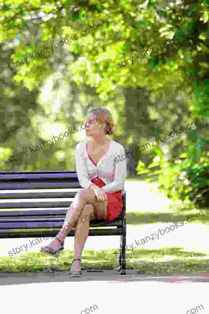 A Woman Sitting On A Park Bench In A Park Bench Therapy: The Park Bench Is A Healing Spot