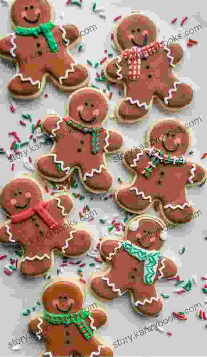 Artistic Gingerbread Cookies Decorated With Intricate Designs And Colorful Icing Holiday Recipes: Christmas Thanksgiving More