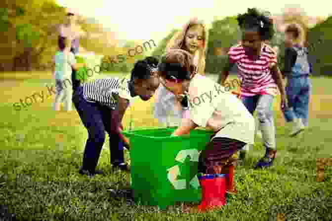 Children Engaging In Eco Friendly Activities In Think Green Think Green (Rhyming Children S Picture About Caring For Our Planet)