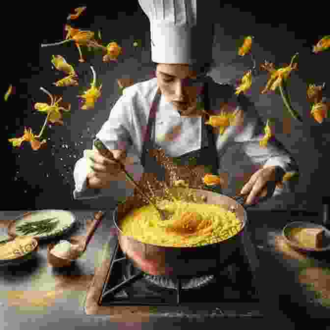 Image Of A Chef Preparing A Creamy Risotto The Italian Cook The Art Of Eating Well