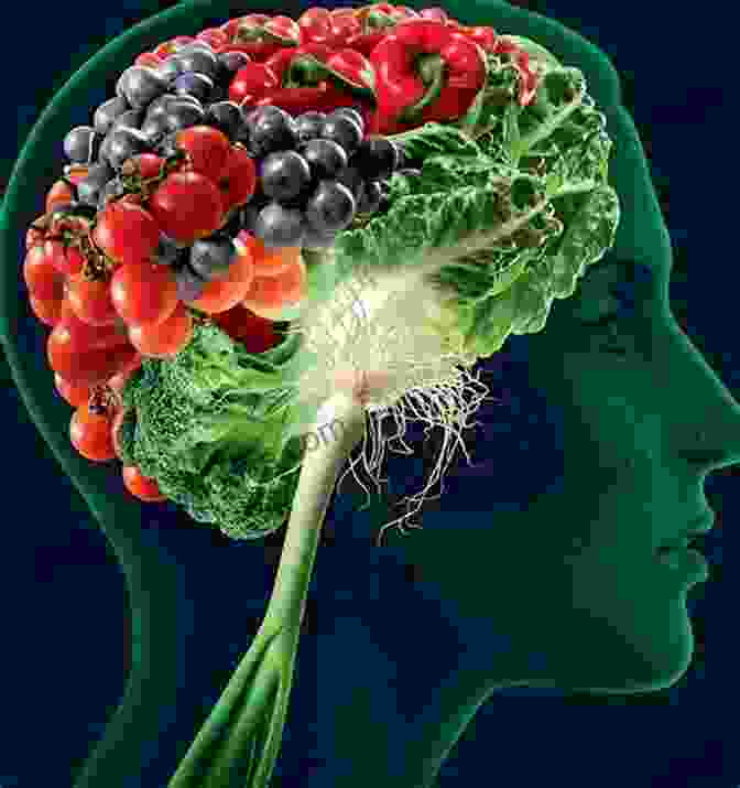 Image Of The Mind Diet Concept, Showing Healthy Brain And Colorful Fruits And Vegetables Mind Diet For Beginners: 125 Quick And Easy Recipes To Boost Brain Health And Prevent Alzheimer And Dementia