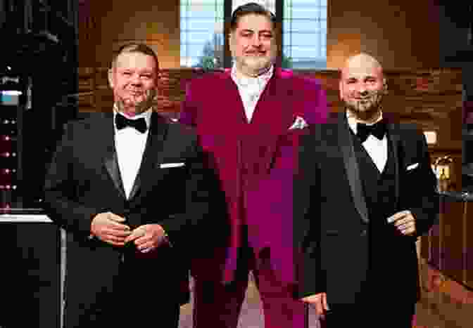 Matt Preston, Gary Mehigan, And George Calombaris, The Three Judges Of MasterChef Australia, Stand In The Show's Kitchen. More Matt Preston