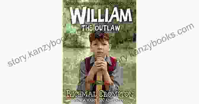 William The Outlaw Book Cover, Featuring A Mischievous Boy With A Slingshot William The Outlaw (Just William 8)