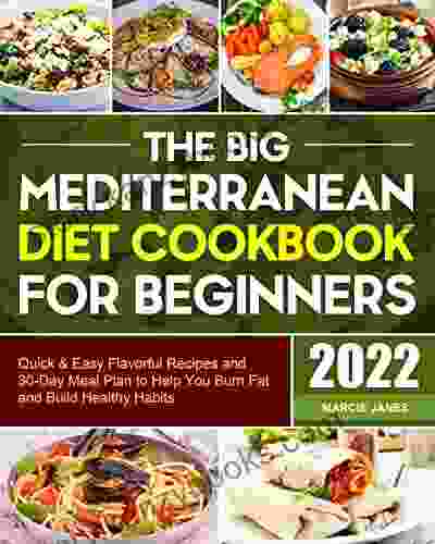 The Big Mediterranean Diet Cookbook For Beginners: Quick Easy Flavorful Recipes And 30 Day Meal Plan To Help You Burn Fat And Build Healthy Habits